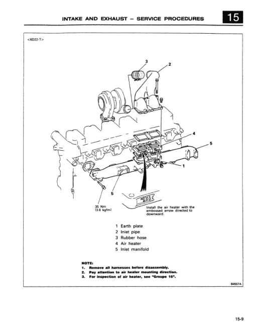 Case 9060 Excavator Service Manual - Image 4