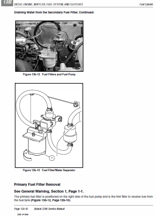 Bobcat 2200, 2200S, 2300 (G Series & D Series) Utility Vehicle Service Manual - Image 2