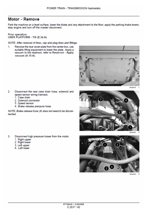 Case 750L, 850L Crawler Dozer Service Manual - Image 4