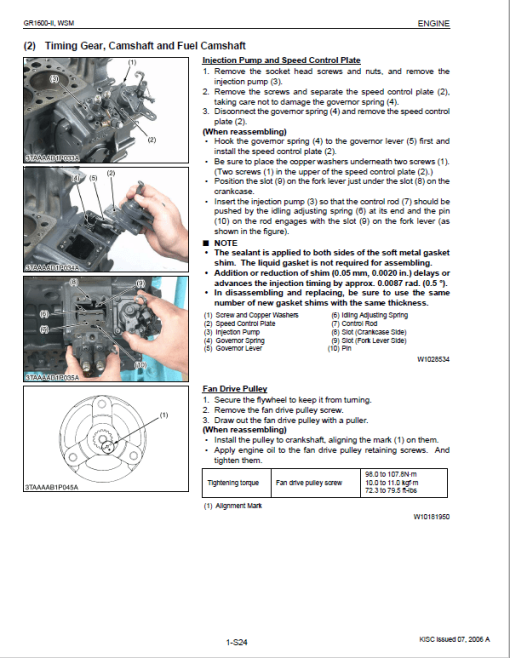 Kubota GR1600-II Riding Mower Service Manual - Image 4