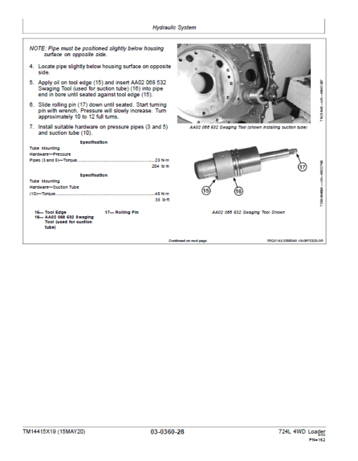 John Deere 724L 4WD Loader Repair Technical Manual (S.N L705208 - ) - Image 4