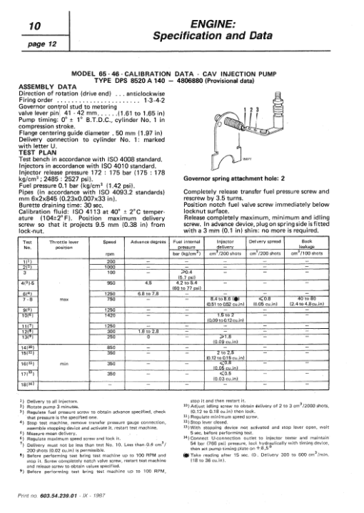 Fiat 446, 446DT Tractor Workshop Service Manual - Image 4