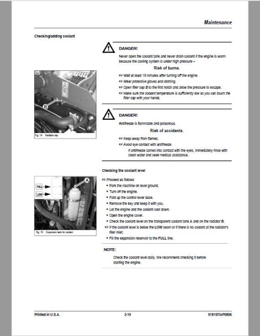 Gehl GE 383Z Excavator Repair Service Manual - Image 4