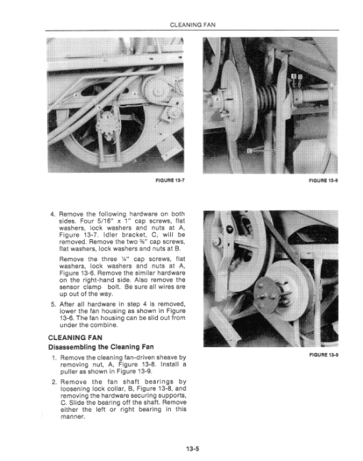 New Holland TR96, TR97, TR98 Combine Service Manual - Image 4