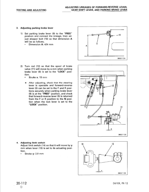 Komatsu D61EX-12, D61PX-12 Dozer Service Manual - Image 4