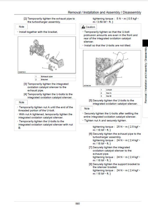 Sumitomo SH80BS-6A Hydraulic Excavator Repair Service Manual - Image 4