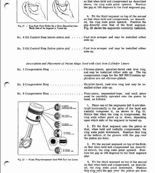 Massey Ferguson MF165 Tractor Service Manual - Image 2