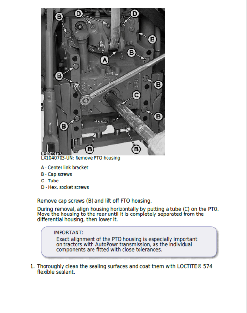 John Deere 6230, 6330, 6430, 6530, 6630 Premium Tractors Service Repair Manual - Image 4