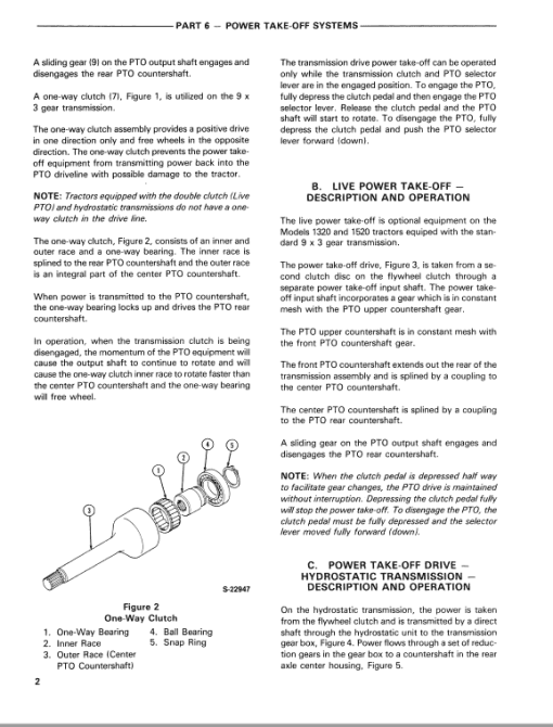 Ford 1320, 1520, 1620, 1715, 1720 Tractor Service Manual - Image 4