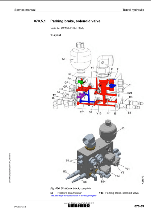 Liebherr PR 756 Crawler Dozer Repair Service Manual - Image 4