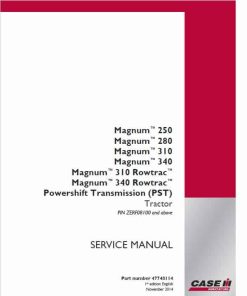 Repair Manual, Service Manual, Workshop Manual