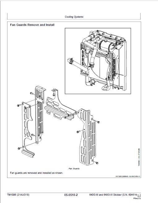 John Deere 640G-III, 648G-III, 460D, 460DG Skidder Repair Manual (S.N after 604614 -) - Image 4