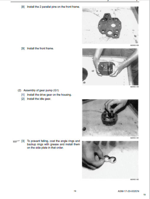 Sumitomo SH75X-3B Hydraulic Excavator Repair Service Manual - Image 4