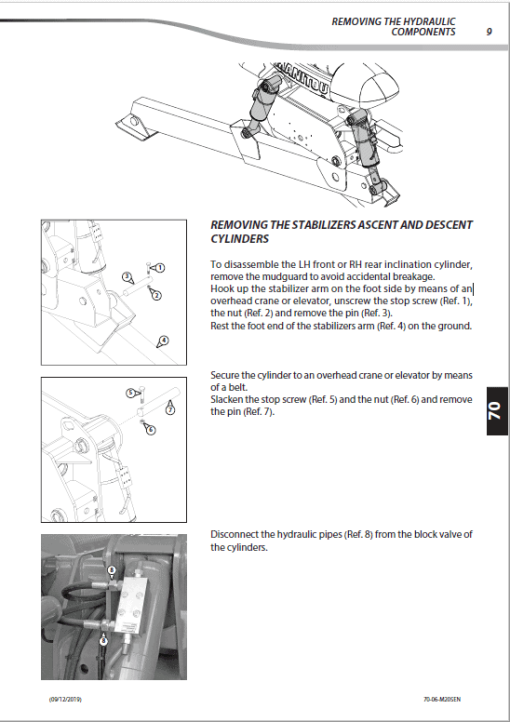 Manitou MRT 1850, 2150, 2540 Privilege Plus E3 Telehandler Repair Service Manual - Image 4