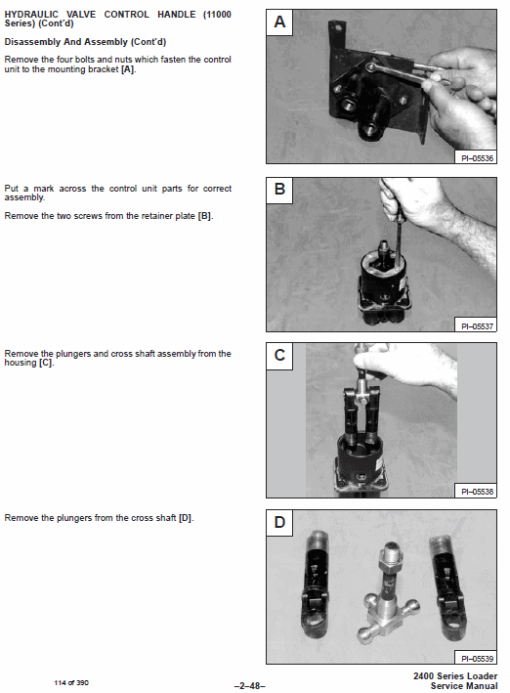 Bobcat 2400 Loader Service Manual - Image 4