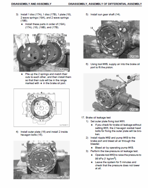 Komatsu WA250-5, WA250PT-5, WA250-5H Wheel Loader Service Manual - Image 6