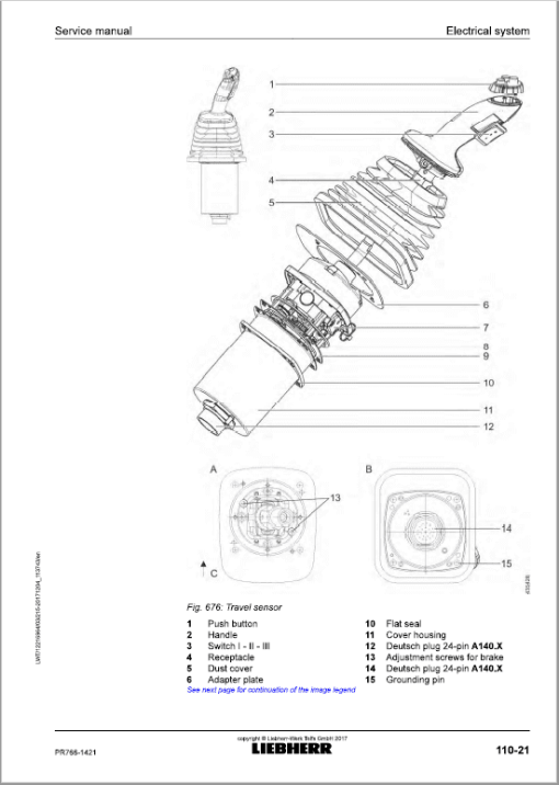 Liebherr PR 766 Crawler Dozer Repair Service Manual - Image 4