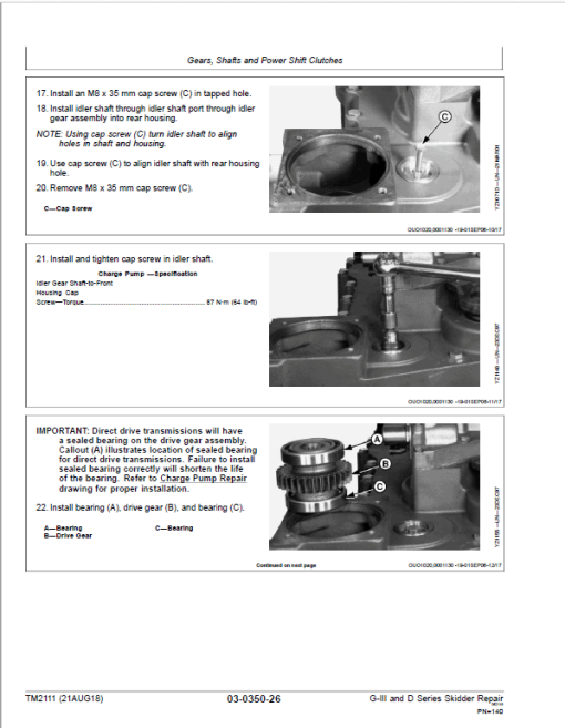 John Deere 748G-III, 560D Skidder Repair Technical Manual (S.N. after 586337 - ) - Image 4