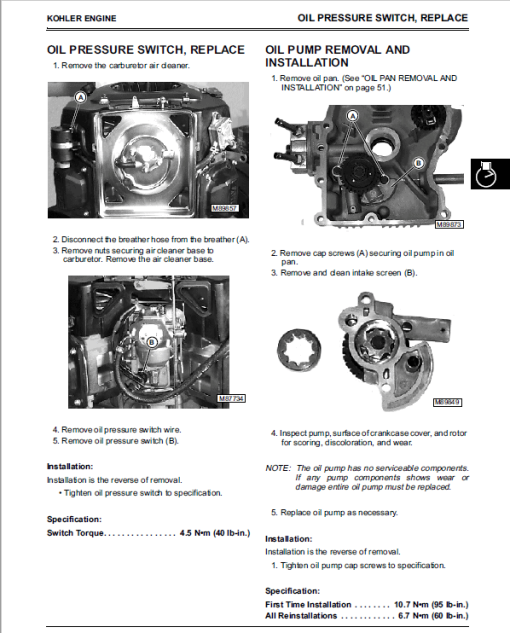 John Deere 1948GV, 1948HV, 2148HV, 2354HV, 2554HV Sabre Tractors Technical Manual - Image 2