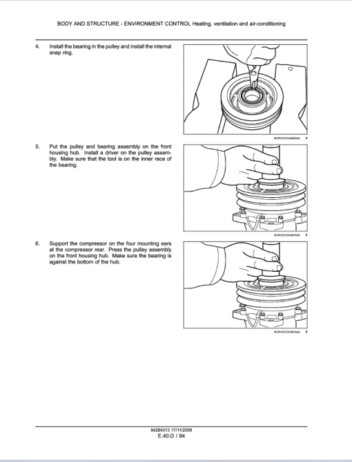 Case 180, 190, 210, 225 Magnum Tractor Service Repair Manual (SN Z9RH06000 - ) - Image 4