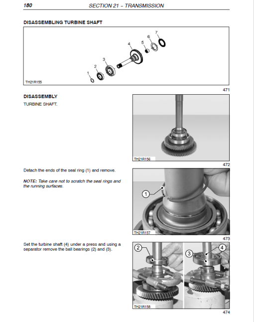 New Holland LM5040, LM5060, LM5080 Telehandlers Service Repair Manual - Image 4