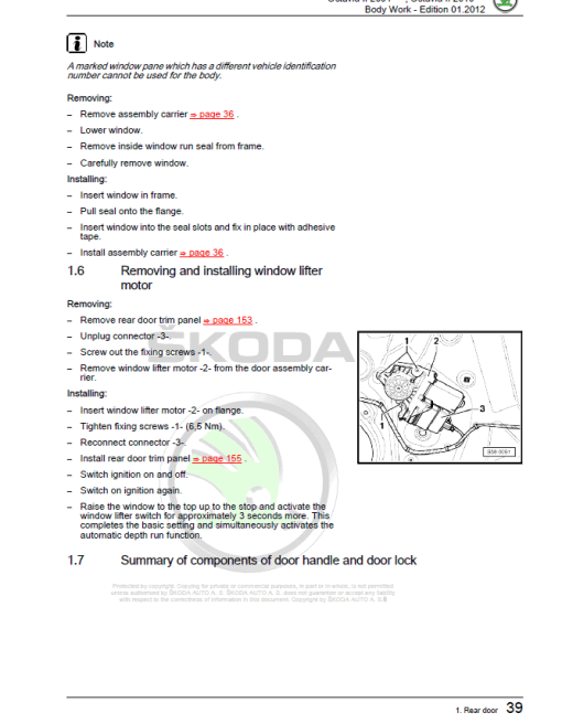 SKODA OCTAVIA II (1Z, 91) Repair Service Manual - Image 4