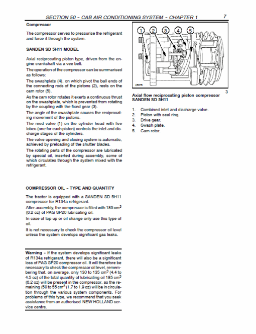 New Holland TN65F, TN70F, TN75F Tractor Service Manual - Image 4