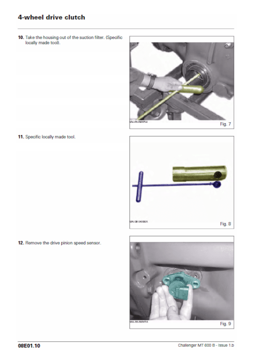 Challenger MT635B, MT645B, MT655B, MT665B Tractor Workshop Manual - Image 4