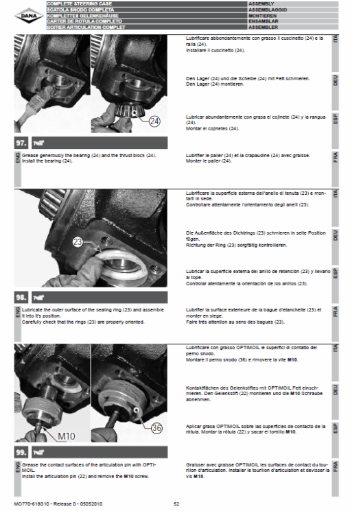 Massey Ferguson 8650, 8660, 8670, 8680, 8690 Tier 4i Tractor Service Manual - Image 8