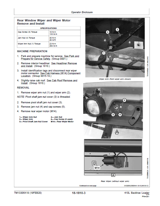 John Deere 410L Backhoe Repair Technical Manual (S.N after C273920 & D273920 - 390995) - Image 4