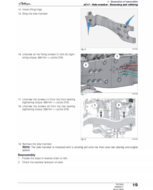 Challenger MT645E, MT655E, MT665E, MT675E, MT685E Tractor Workshop Manual - Image 4