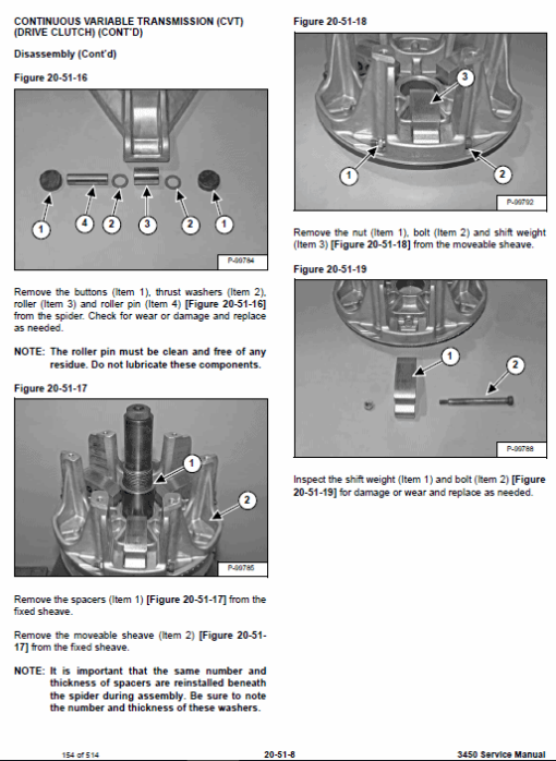 Bobcat 3450 Utility Vehicle Service Repair Manual - Image 5