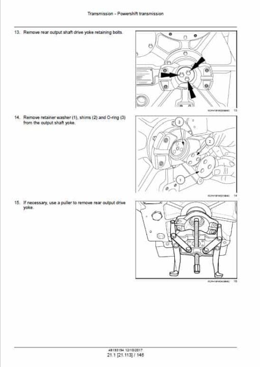 Case 470, 500, 540, 580, 620 Quadtrac Tractor Service Manual - Image 4