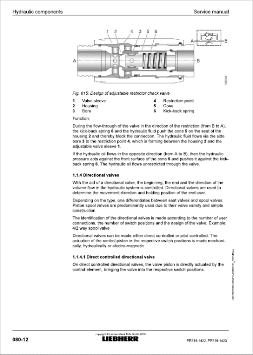 Liebherr PR 716 Crawler Dozer Repair Service Manual - Image 4