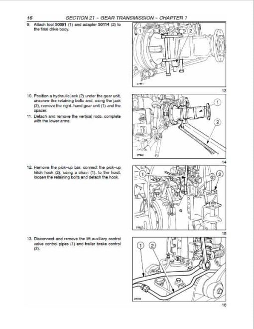 Case Farmall 65C, 75C, 85C, 95C Tractor Service Manual - Image 4