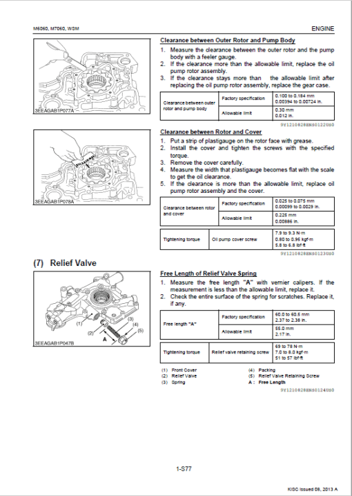 Kubota M6060, M7060 Tractor Service Manual - Image 4