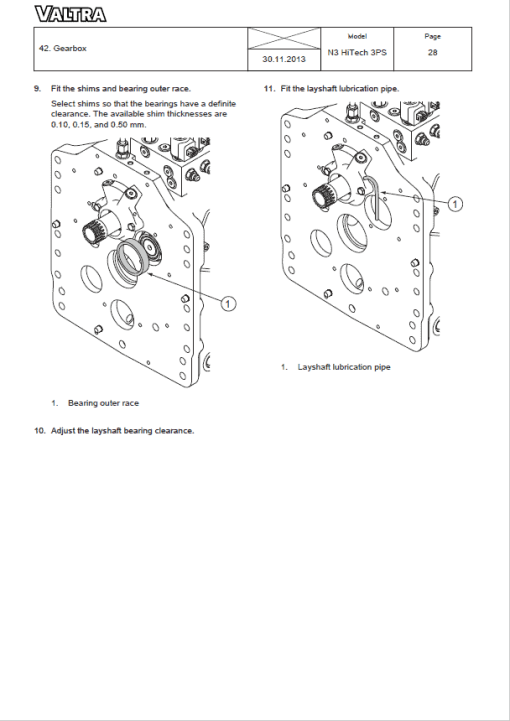 Valtra N93H3, N103H3 Tractors Service Repair Manual - Image 4