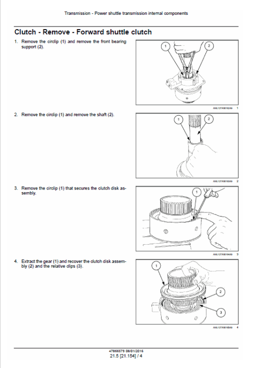 New Holland 8010, 9010 Tractor Service Manual - Image 4