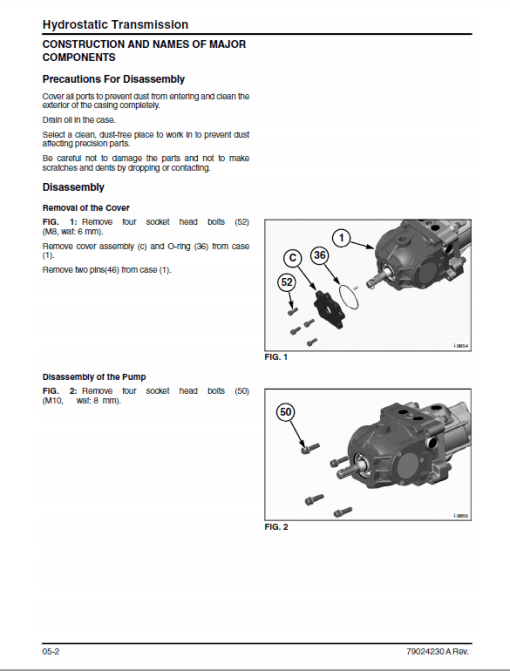 Challenger MT225B Tractor Service Manual - Image 4