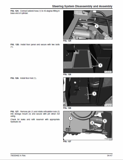 Willmar 4560 Wrangler Loader Service Manual - Image 4