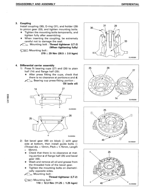 Komatsu WA320-3 Wheel Loader Service Manual - Image 4