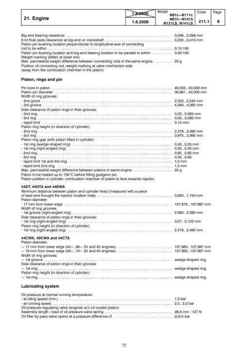 Valtra N82H, H91H, N92H, N101H, N111H, H121H, N141H Tractors Service Repair Manual - Image 4