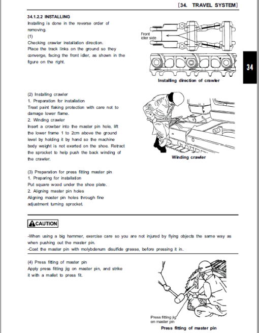 Kobelco SK210LC-9 Hydraulic Excavator Repair Service Manual - Image 4