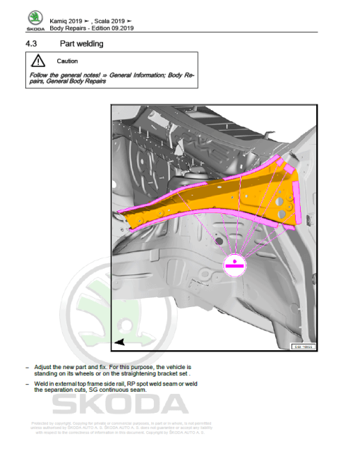 SKODA SCALA (NW, NW1) Repair Service Manual - Image 4