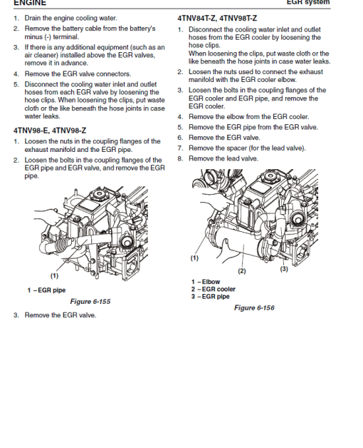 YANMAR TNV Series Engines Service Repair Manual - Image 4