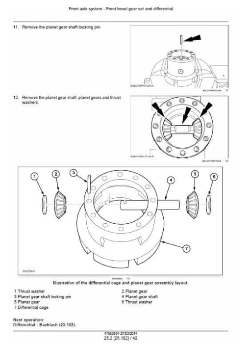 Case 110, 120, 130 Maxxum CVT Tractor Service Manual - Image 4