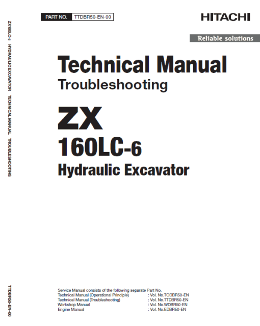 Hitachi ZX160LC-5G and ZX160LC-6 Excavator Service Repair Manual - Image 2