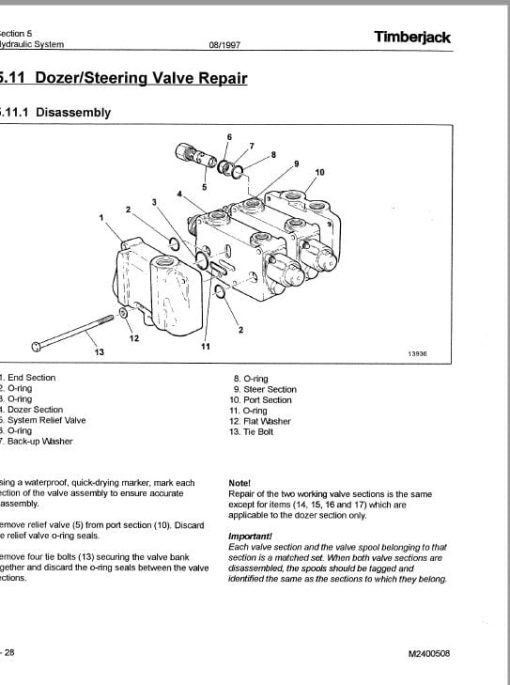 Timberjack 240C Skidder Service Repair Manual (973063 and Up) - Image 4