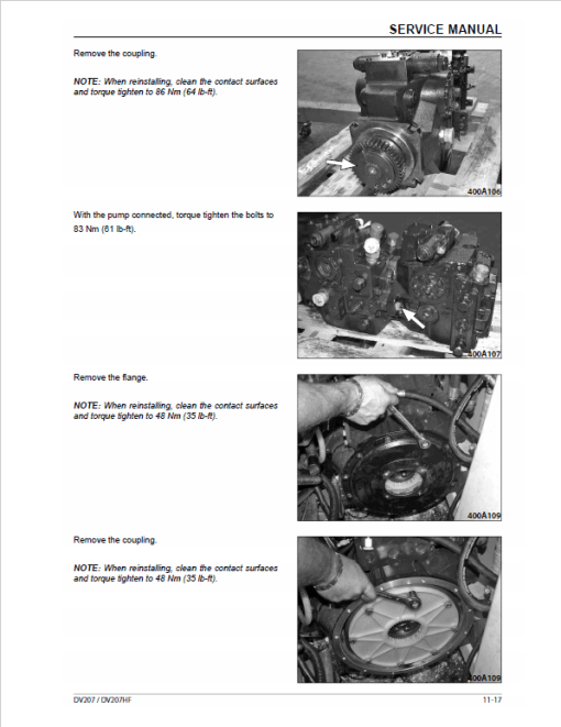 Case DV207, DV207HF Vibratory Roller Service Manual - Image 5