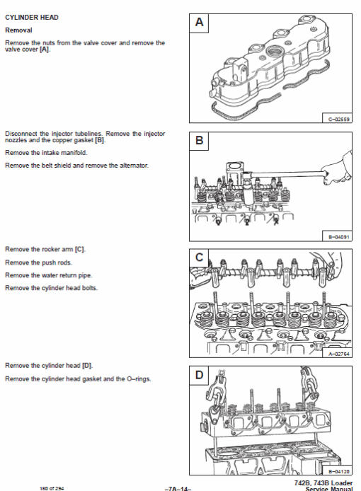 Bobcat 742B and 743B Skid-Steer Loader Service Manual - Image 2